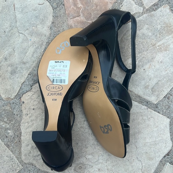 Brand New Joan & David Black Dressy Sandals/Heels - Picture 4 of 8